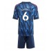 Maillot de foot Arsenal Gabriel Magalhaes #6 Extérieur vêtements enfant 2025-26 Manches Courtes (+ pantalon court)